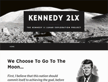 Tablet Screenshot of kennedyproject.org